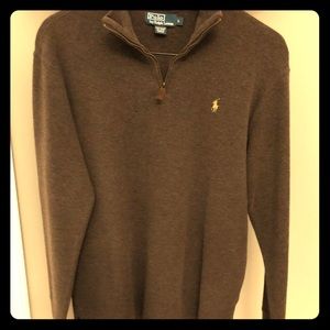 Ralph Lauren pullover sweater... quarter zip